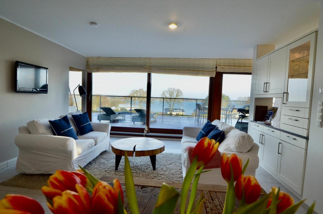 Fewo1846 - Sundowner - Luxurioese Wohnung Mit 2 Schlafzimmern Und Sonnenterrasse Flensburg Exterior foto